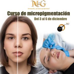 Curso micropigmentación diciembre 2018 en N&G Girona