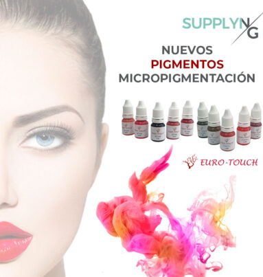 Nuevos pigmentos Eurotouch para micropigmentación NG